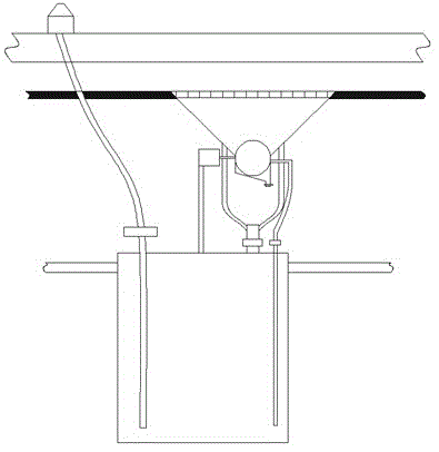 Municipal bridge guardrail cleaning device and using method thereof