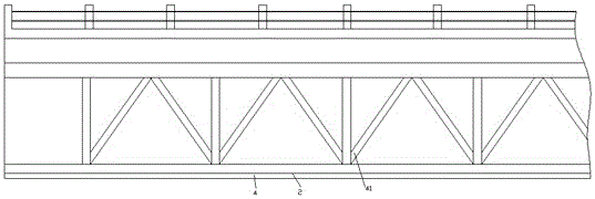 Automatic cleaning and maintaining device for building bridge
