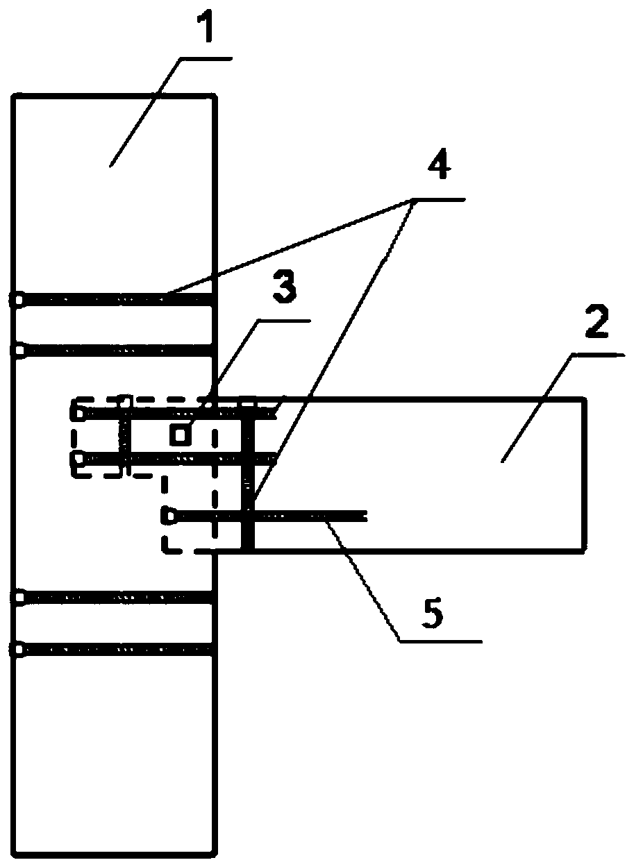 Wood pin half-tenon joint reinforced by self-tapping screws and manufacturing method of wood pin half-tenon joint