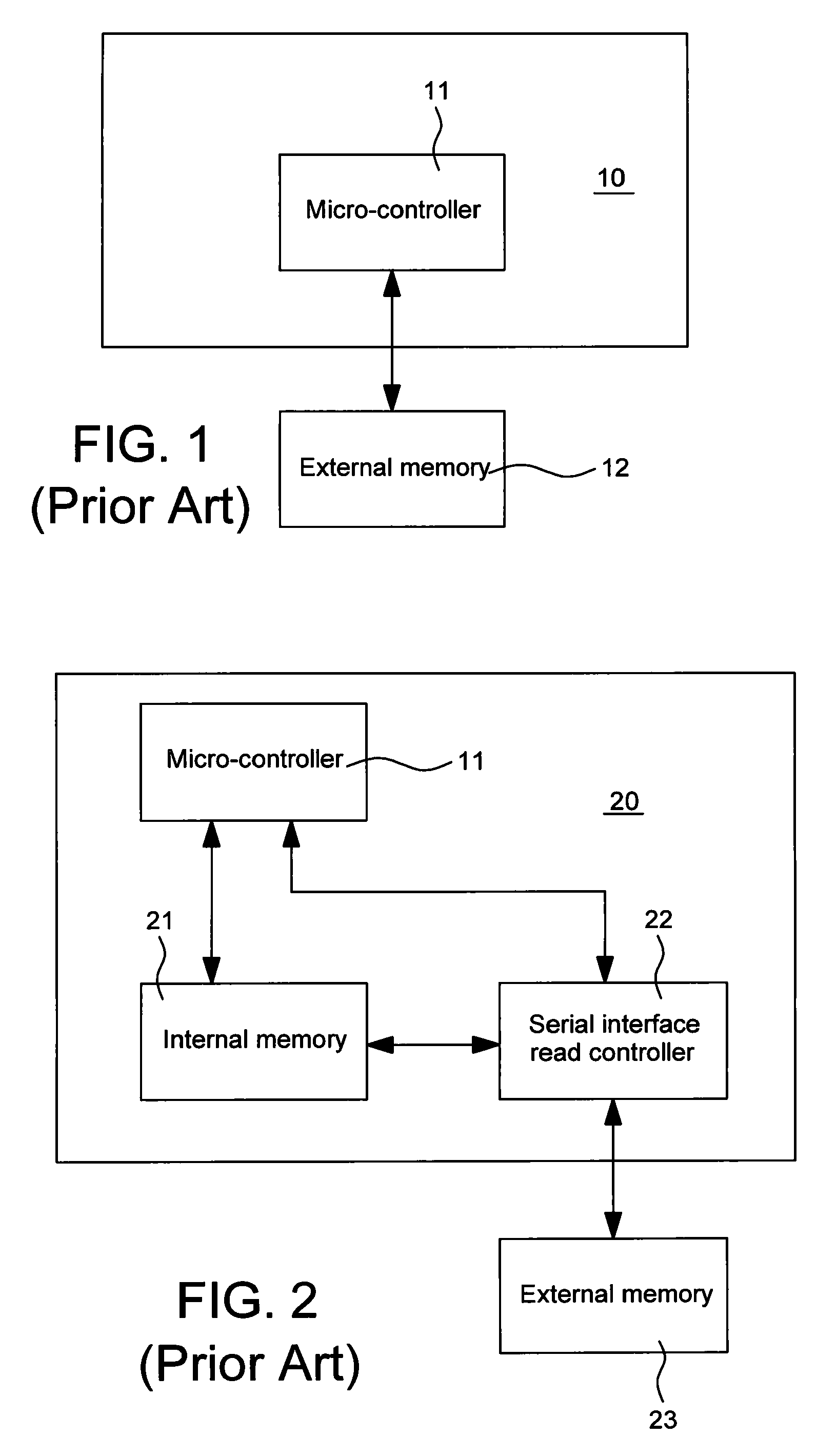 Serial interface cache controller including comparison control unit and finite state machine, control method and micro-controller system using the same