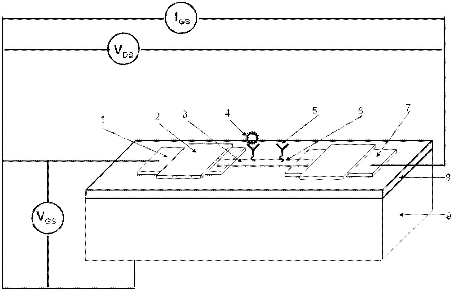 Viral disease diagnosis device and method based on field effect transistor