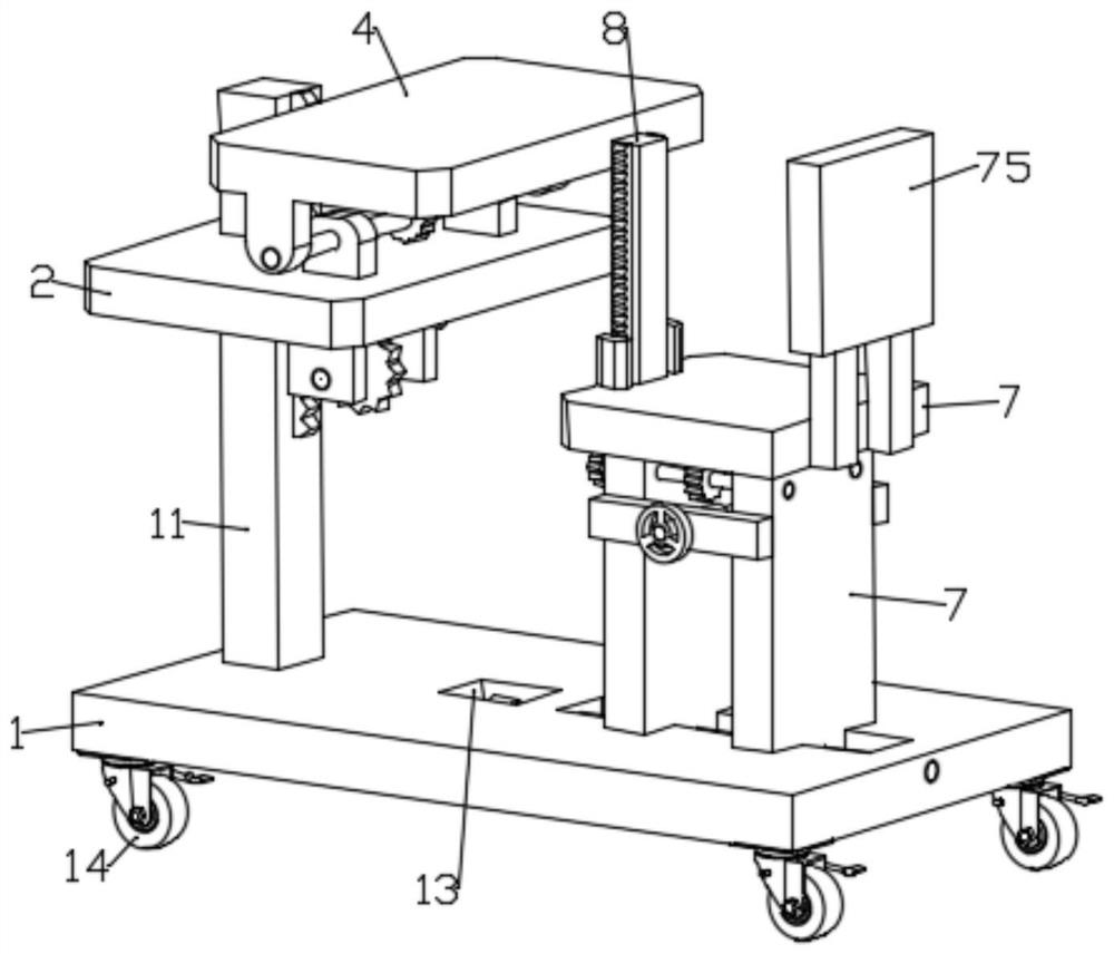 An easily adjustable desk and chair