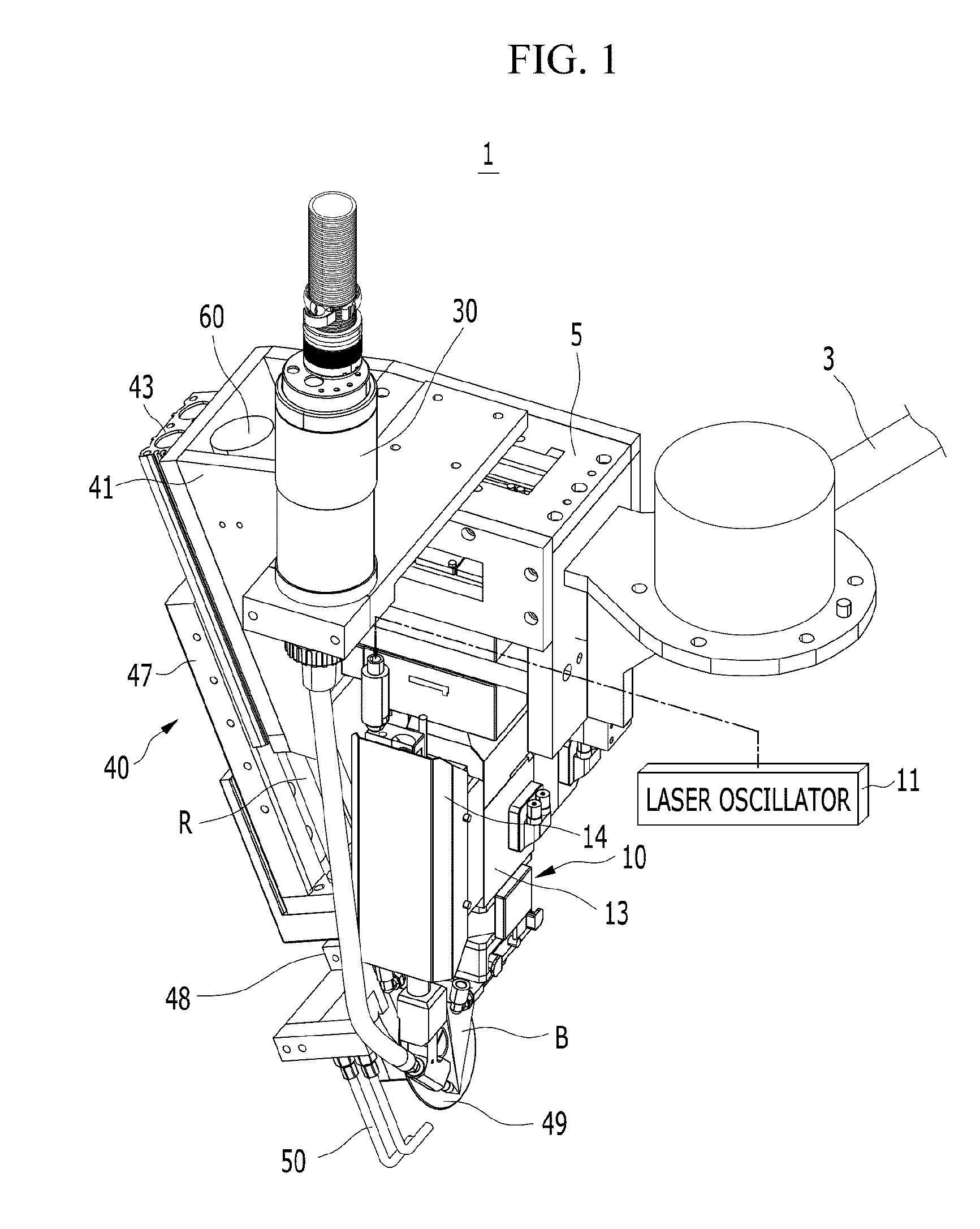 Laser apparatus for welding