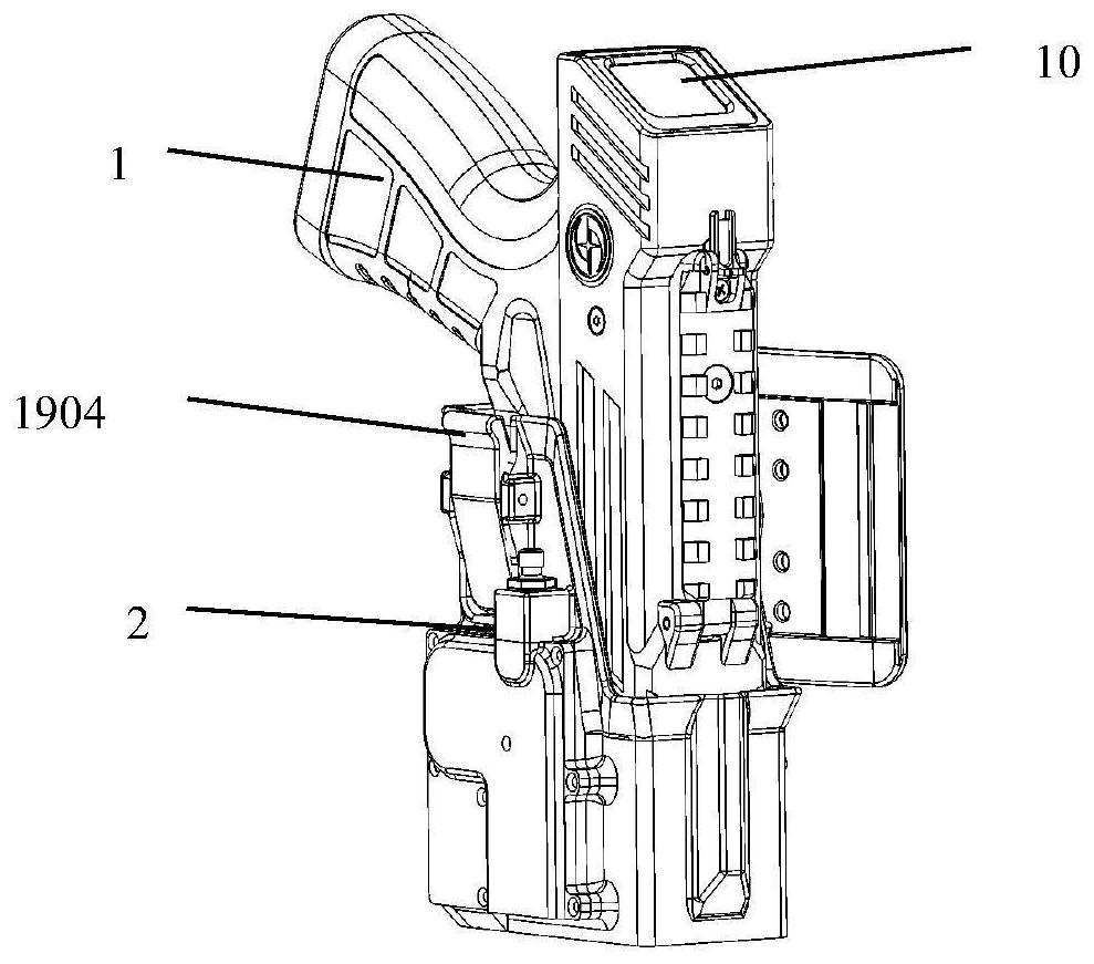 Multifunctional anti-riot ejector system and use method