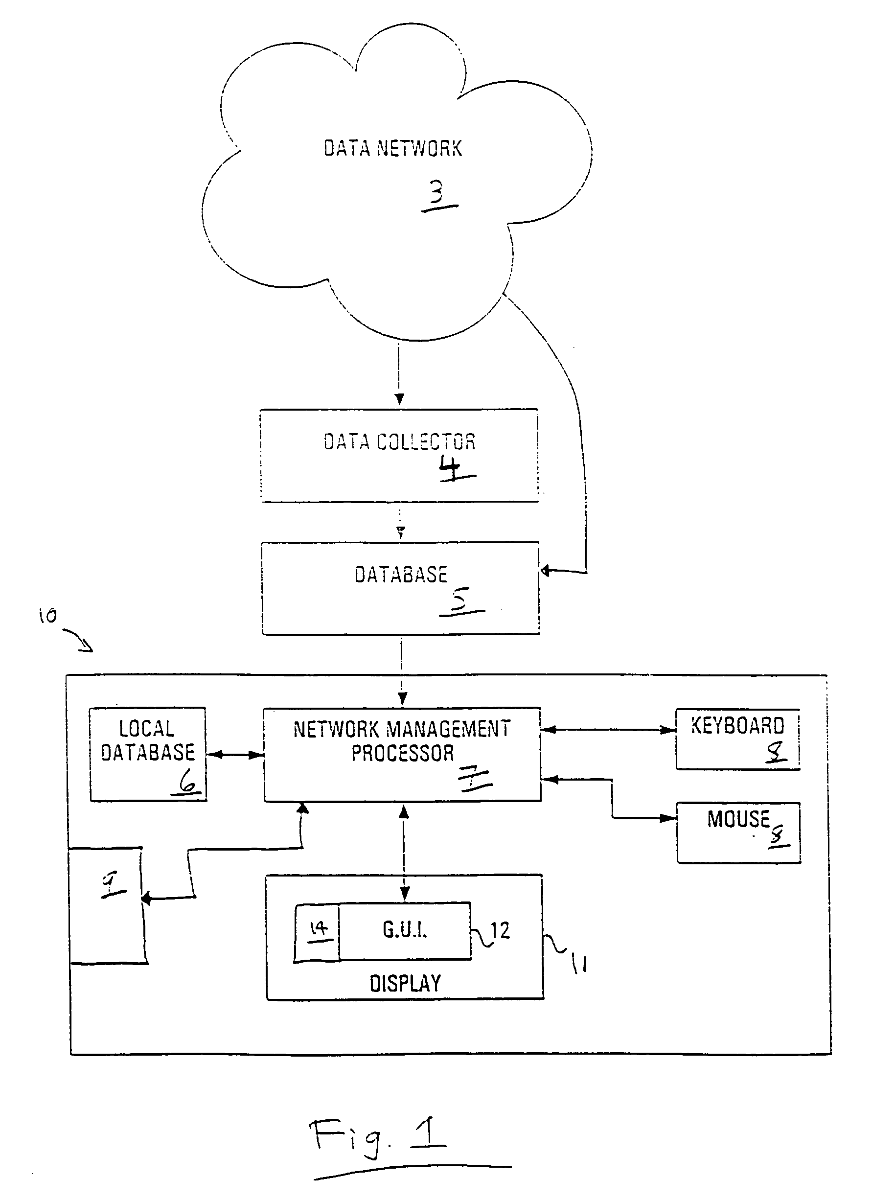 Method and system for visually representing network configurations