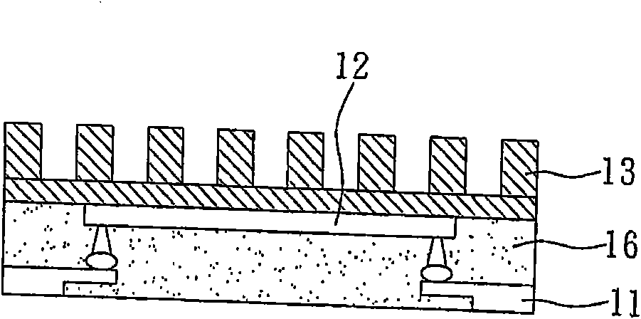 Method for producing semiconductor packaging part