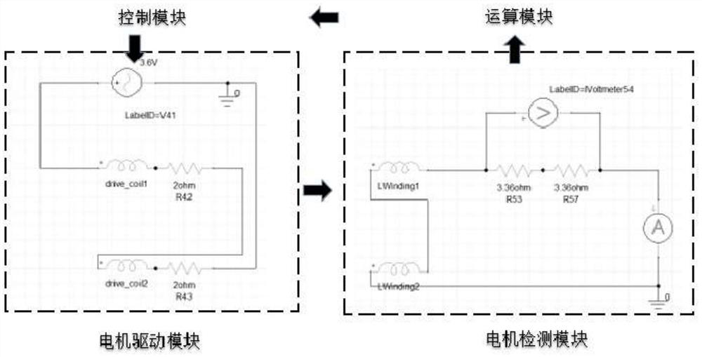 Closed-loop control system for reciprocating swing type motor in electric toothbrush