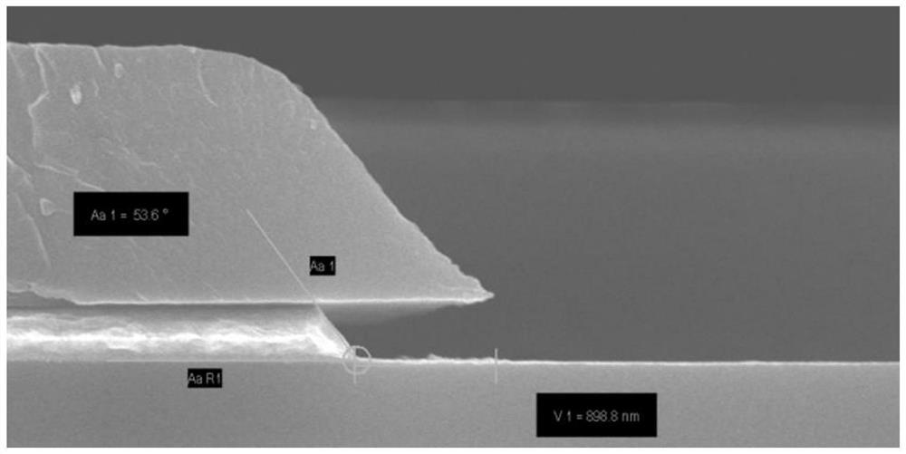 A replenishing liquid capable of improving the service life of hydrogen peroxide-based etching liquid