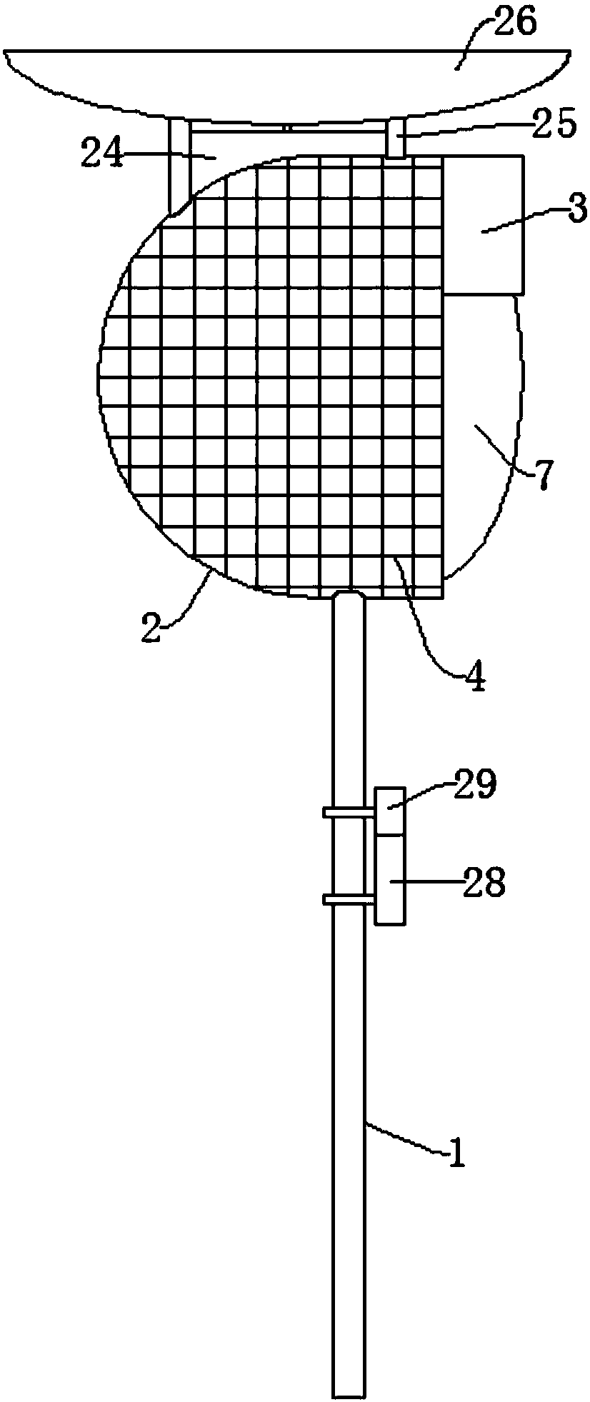 Rotary road reflector having self-cleaning function