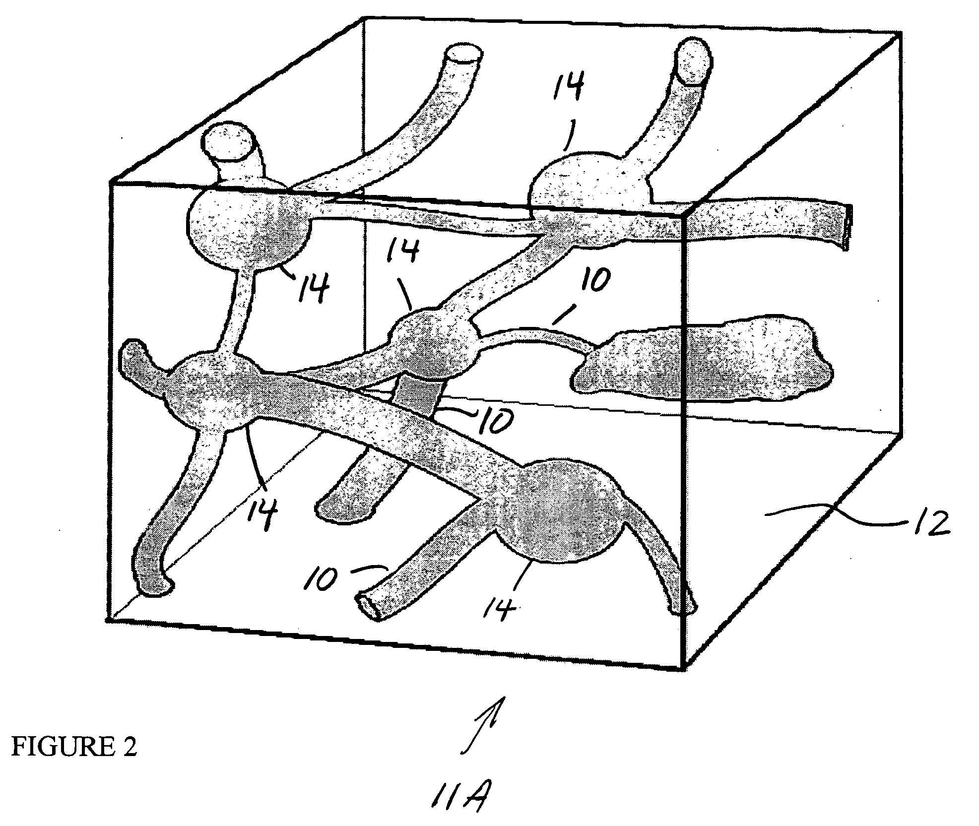 Method for estimating pore structure of porous materials and its application to determining physical properties of the materials