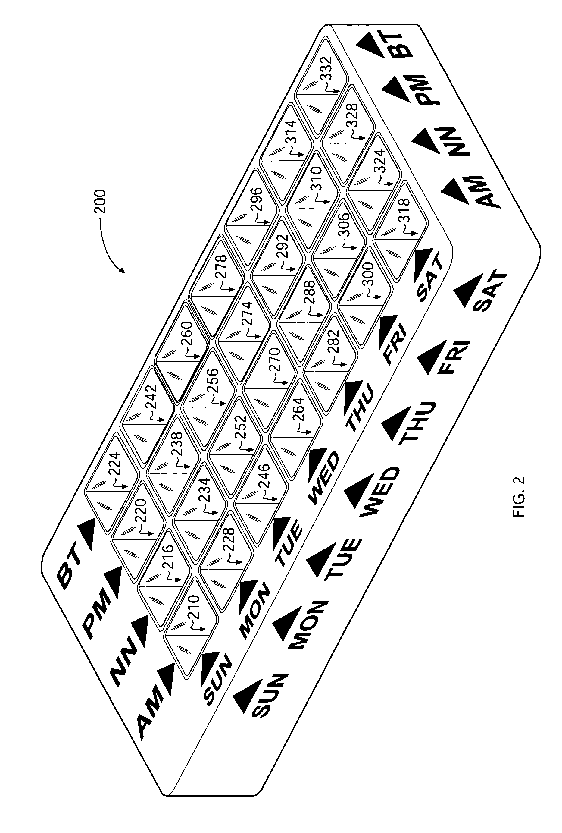 Method and system for storing and dispensing regime of therapeutic dosages