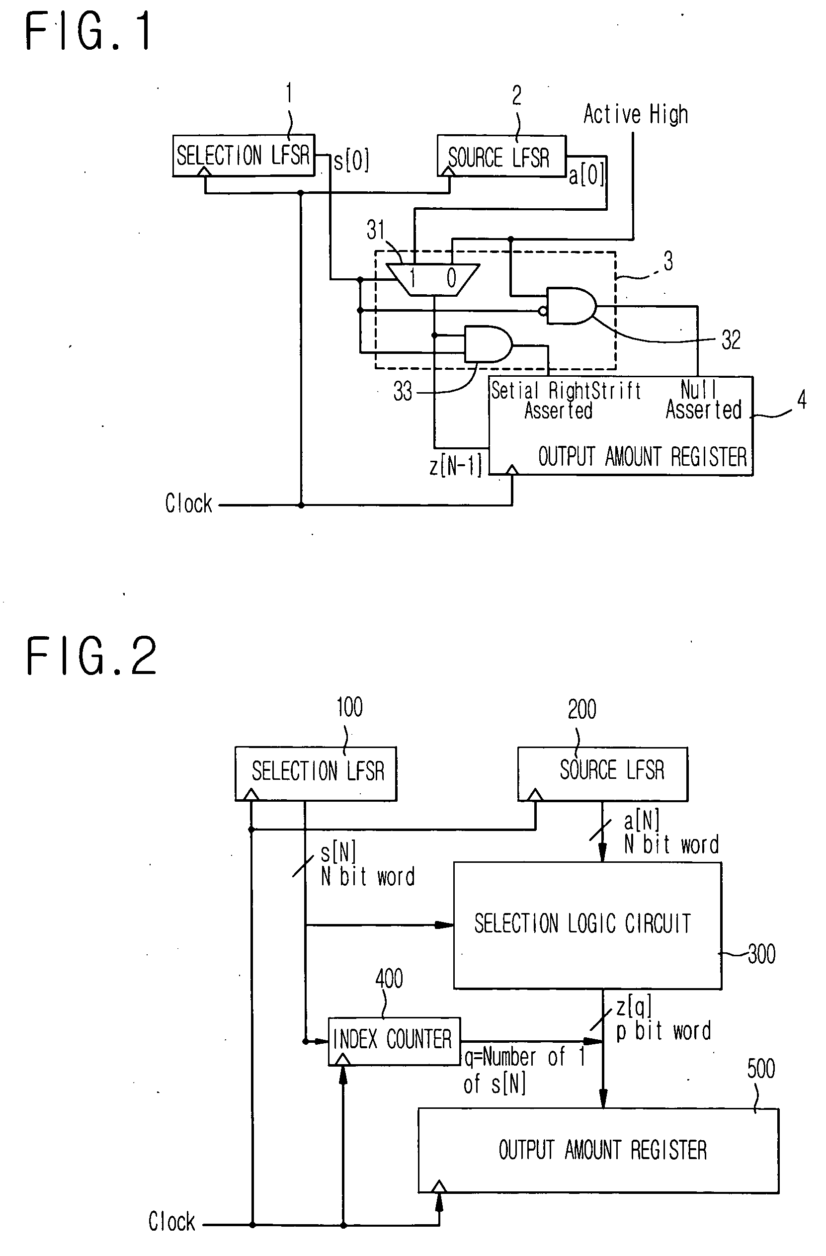 Shrinking key generator for parallel process