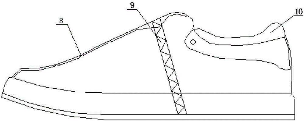 Breathing-type ventilation shoes