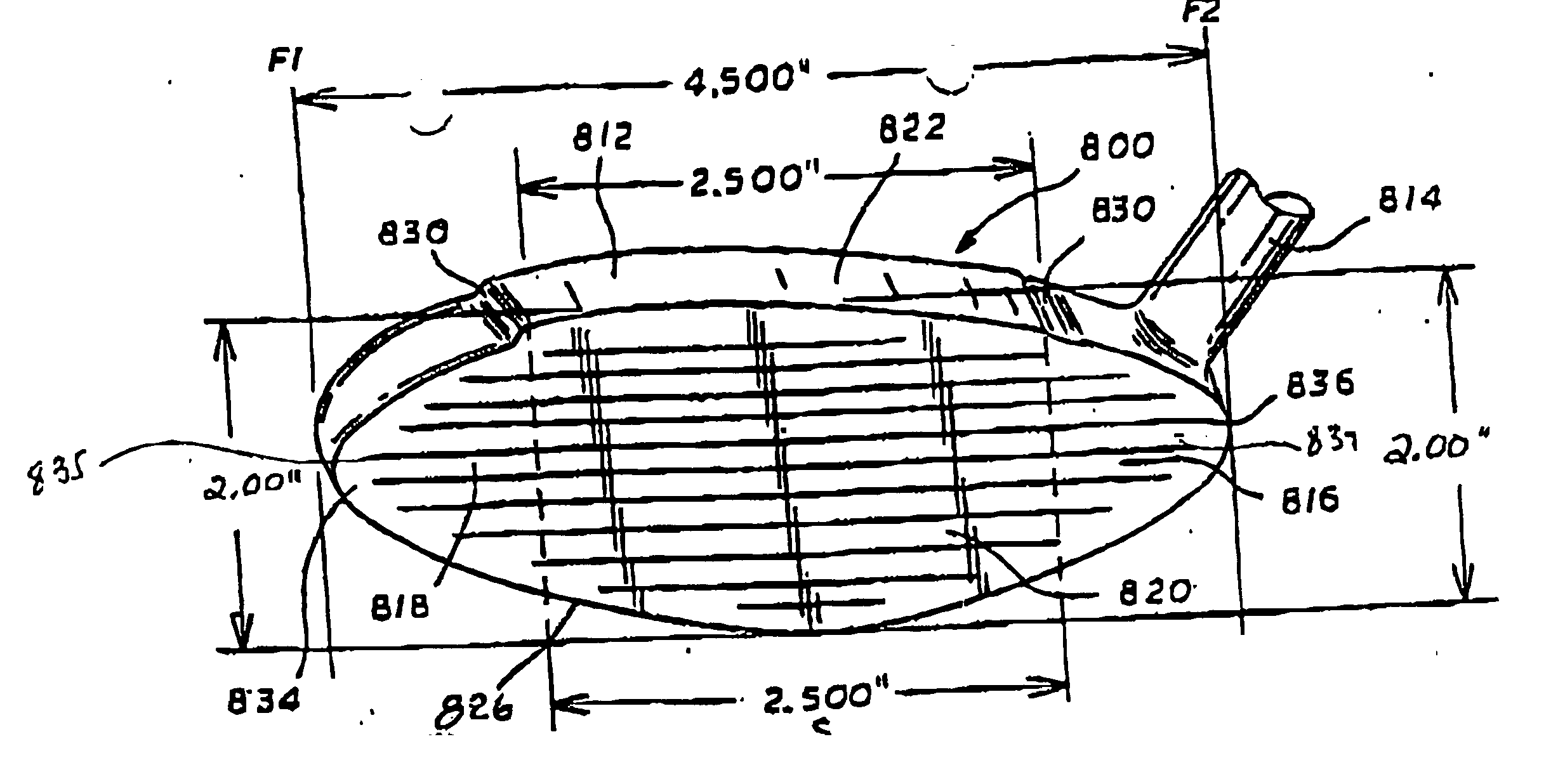 Metalwood type golf clubhead having an improved structural system for reduction of the cubic centimeter displacement and the elimination of adverse aerodynamic drag effect