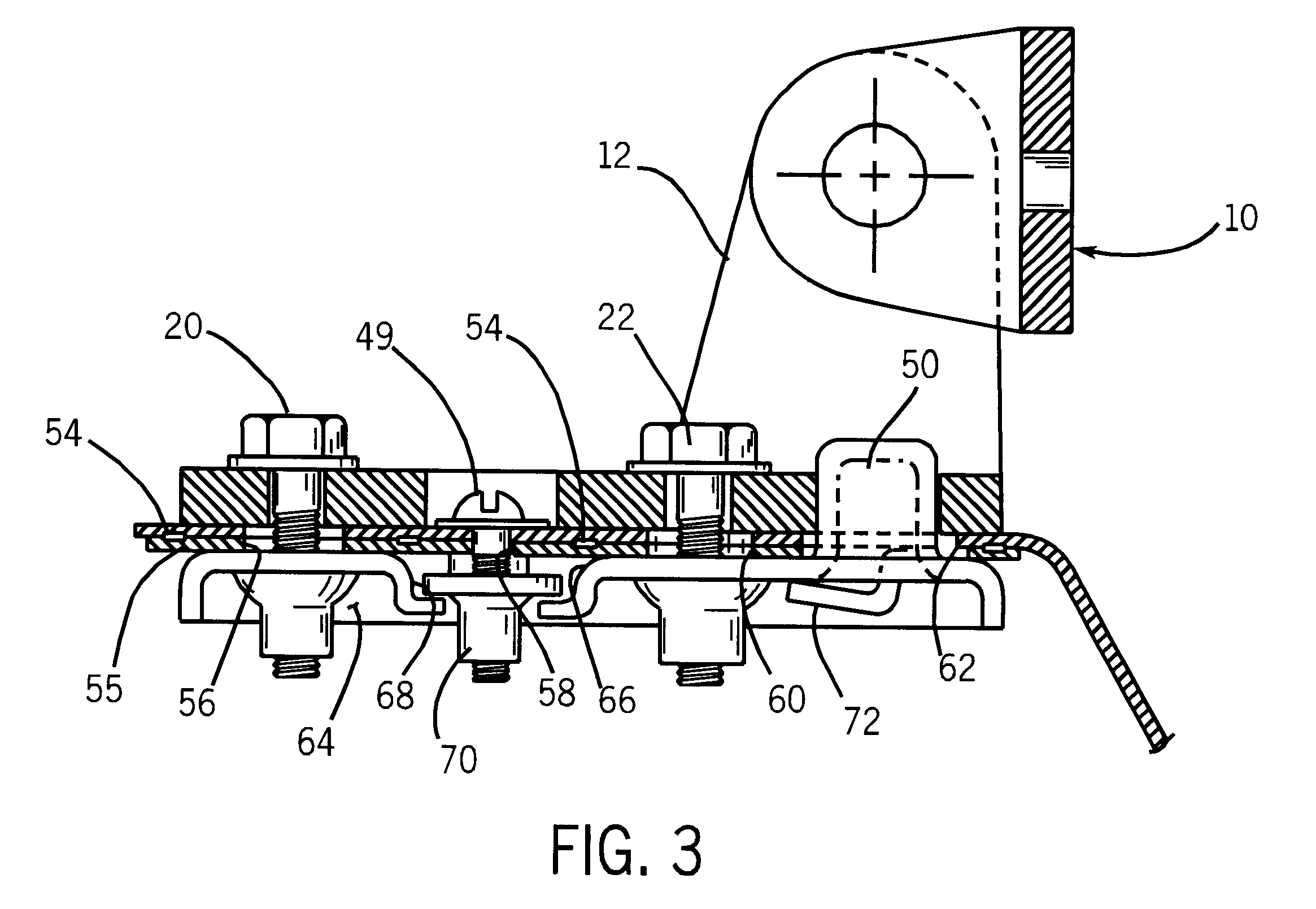 Vehicle door hinge attachment system and method