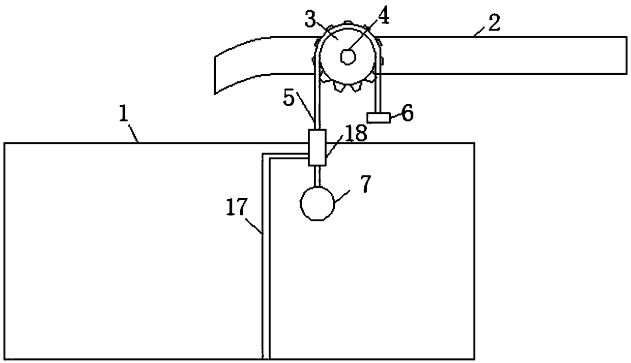 Automatic water replenishing device for fries