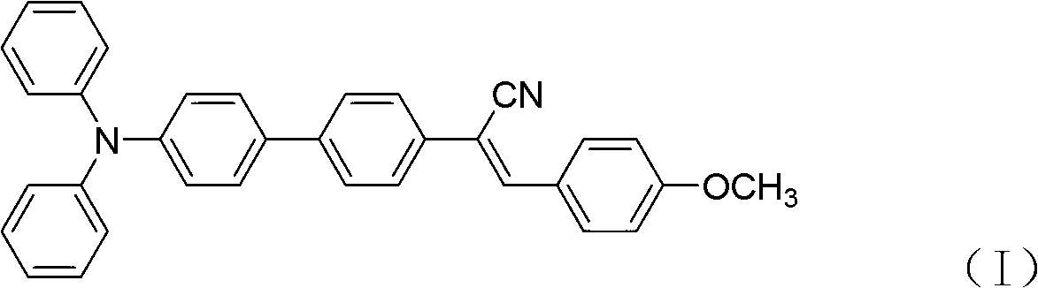 Triphenylamine derivatives, and preparation method and application thereof