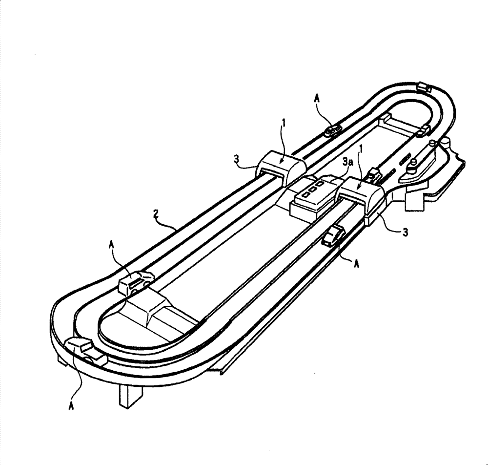 Accelerating device