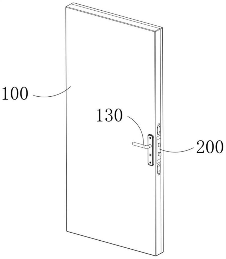 A high-level anti-theft door with intelligent security protection