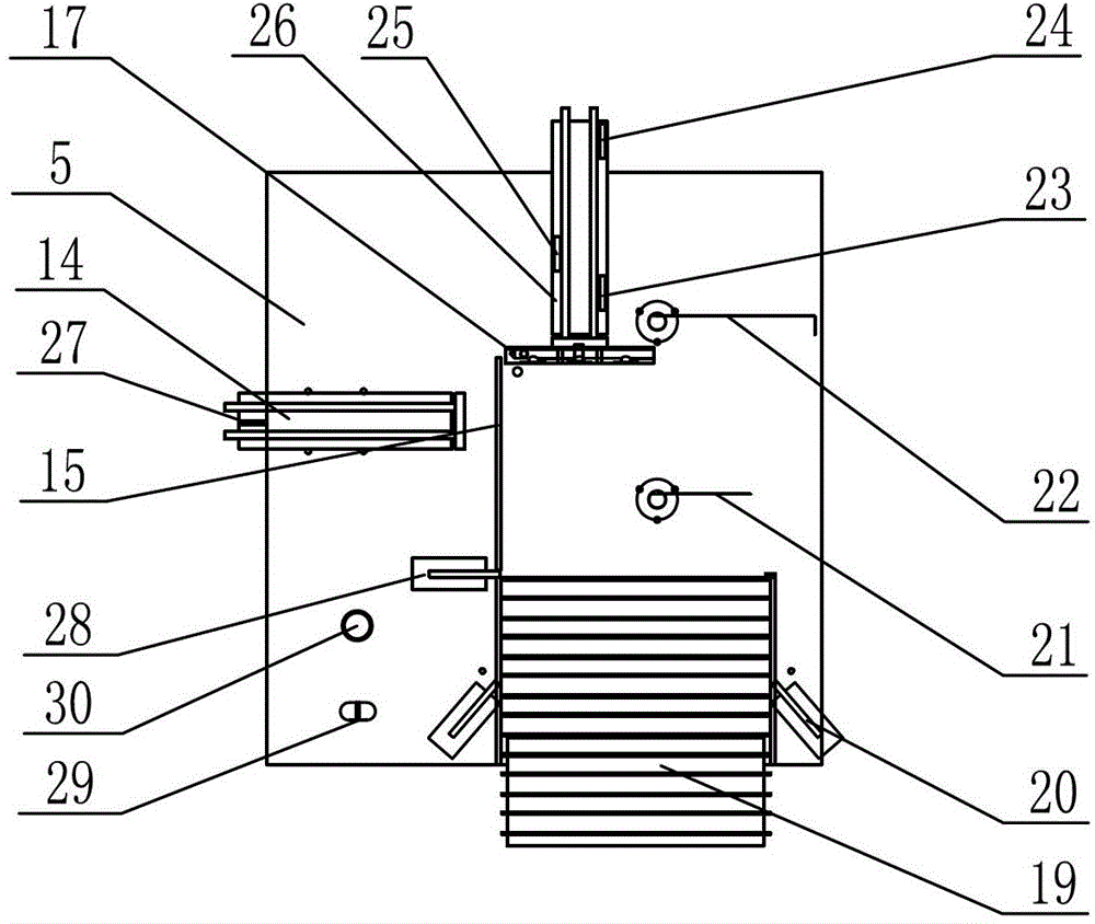 Middle box automatic cartoning machine