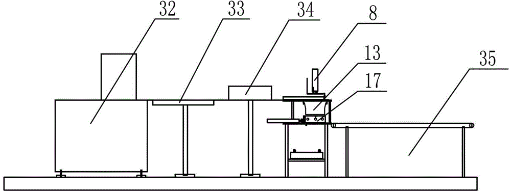 Middle box automatic cartoning machine