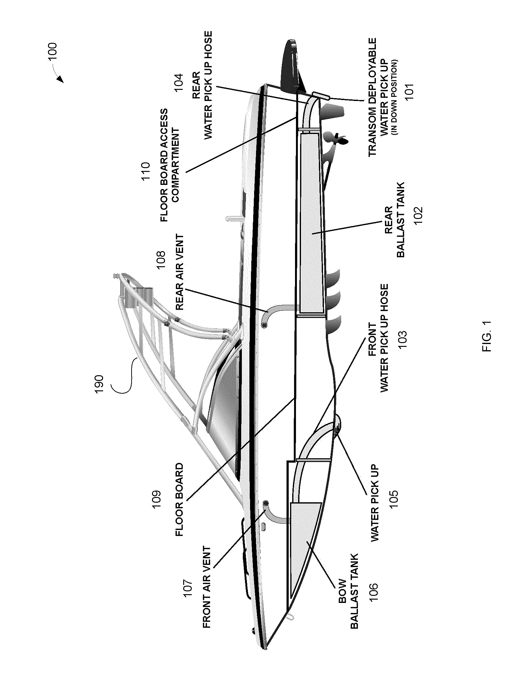Method and apparatus for wake enlargement system