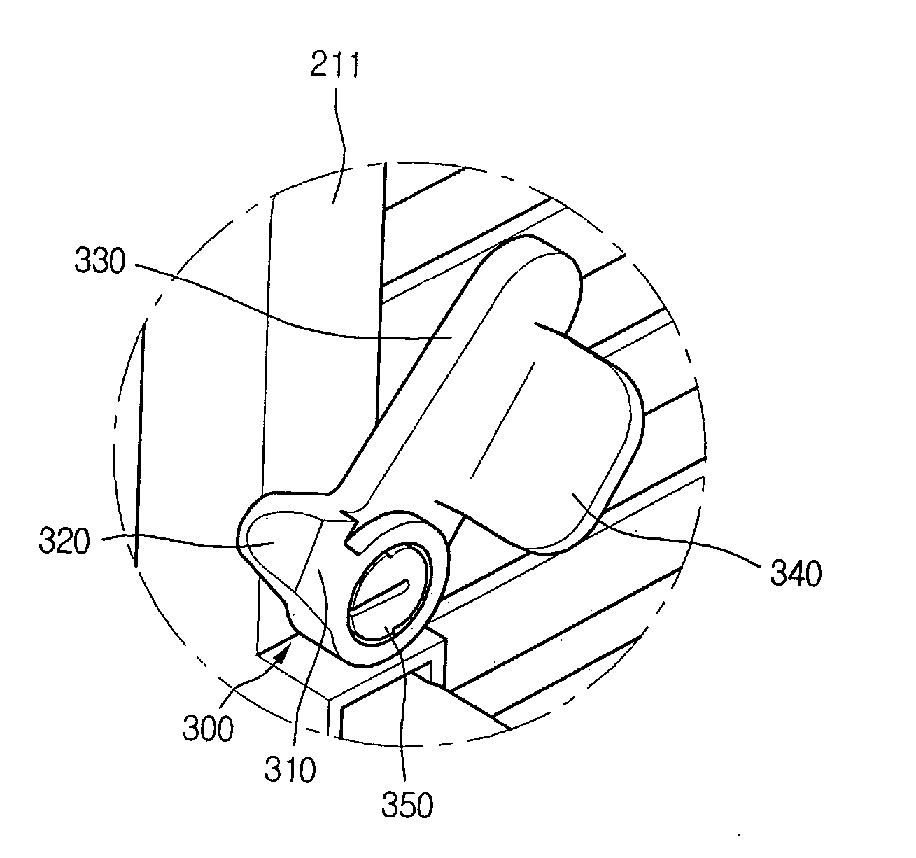 Laundry dryer and condenser assembly thereof