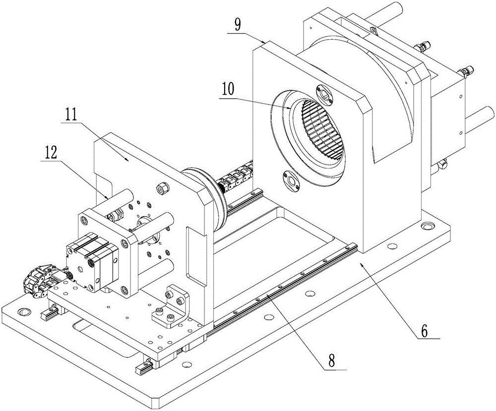 Rotor testing machine of hybrid power oil cooling system