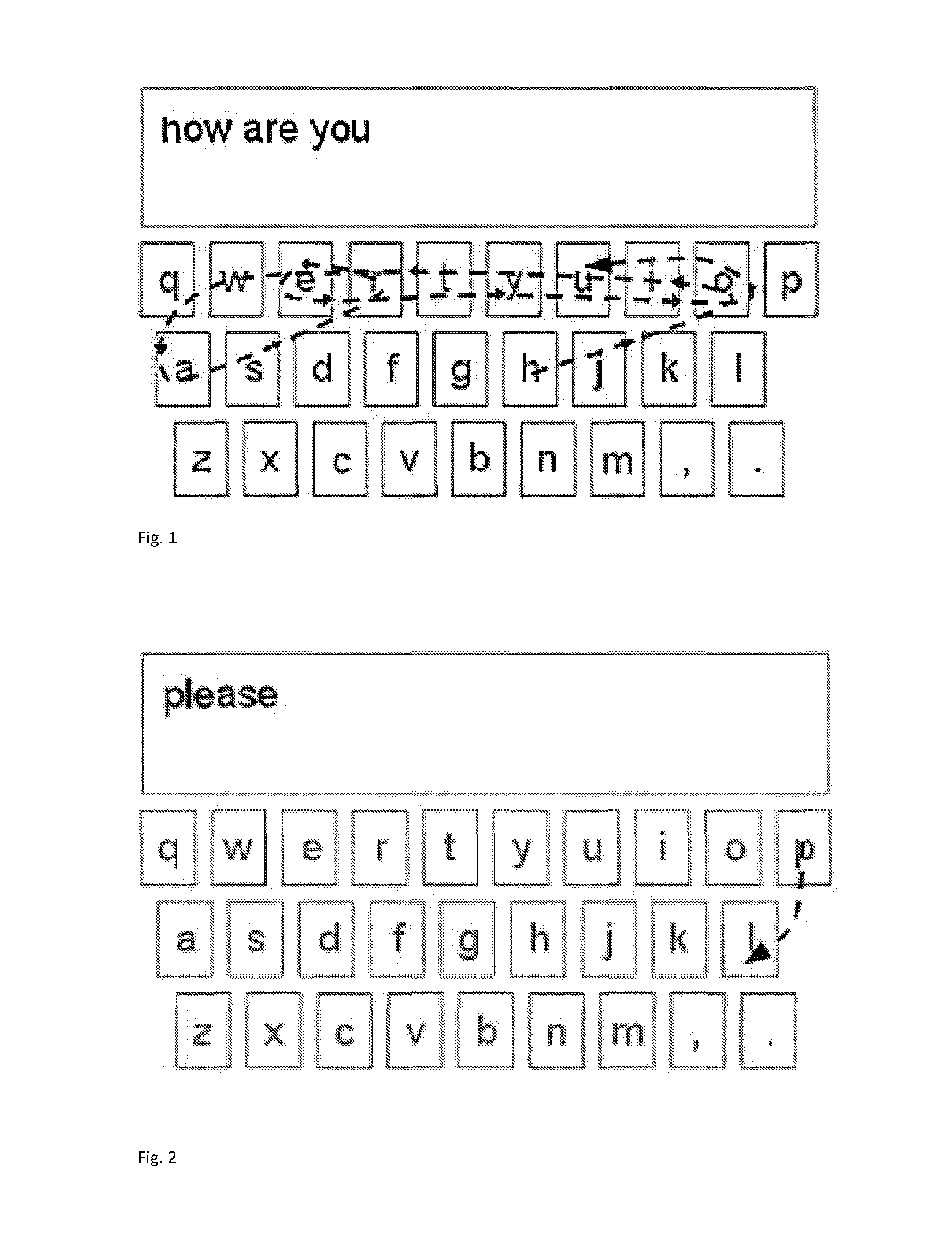 System and method for inputting text