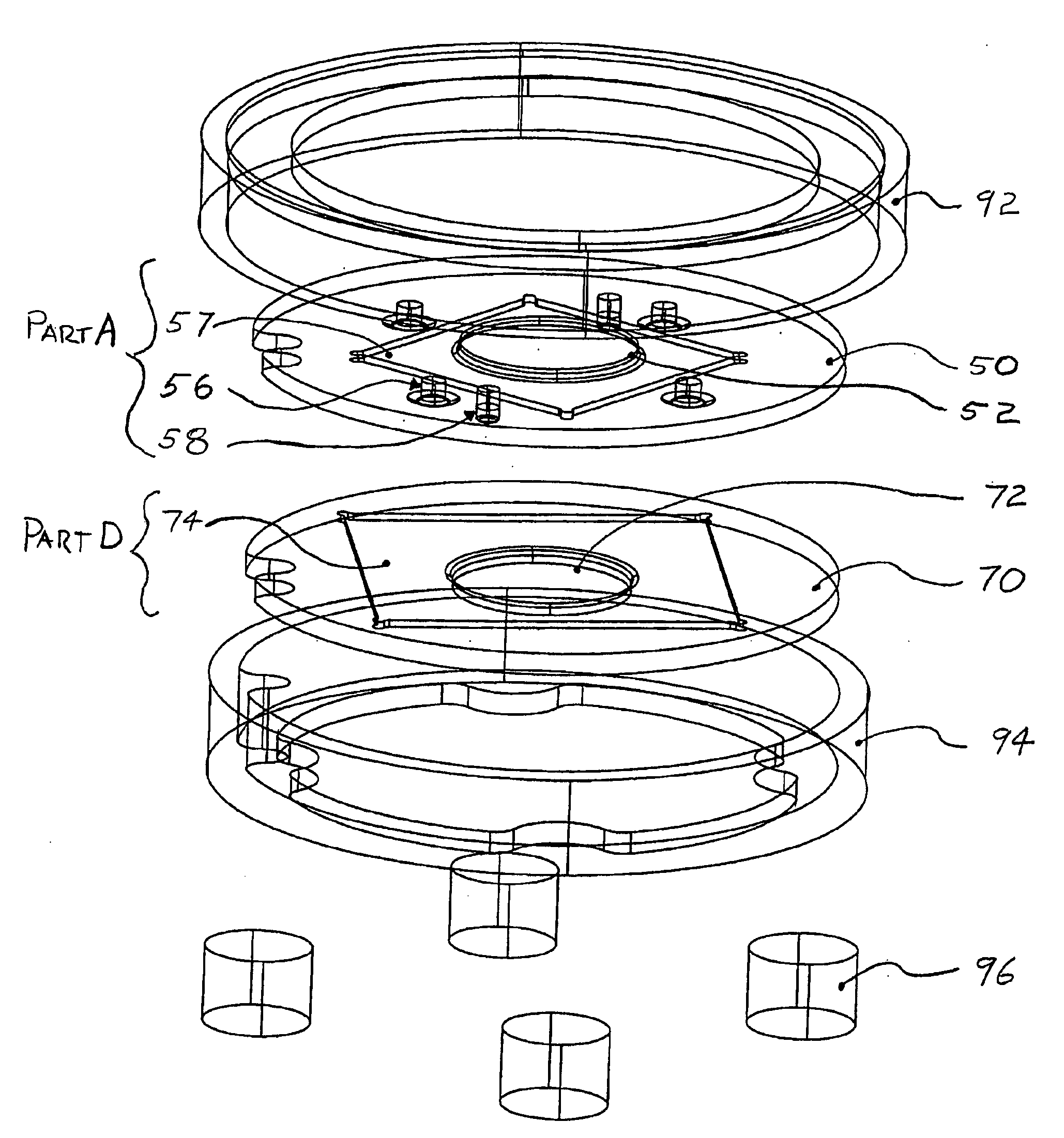 Bioreactor Device, and Method and System for Fabricating Tissues in the Bioreactor Device