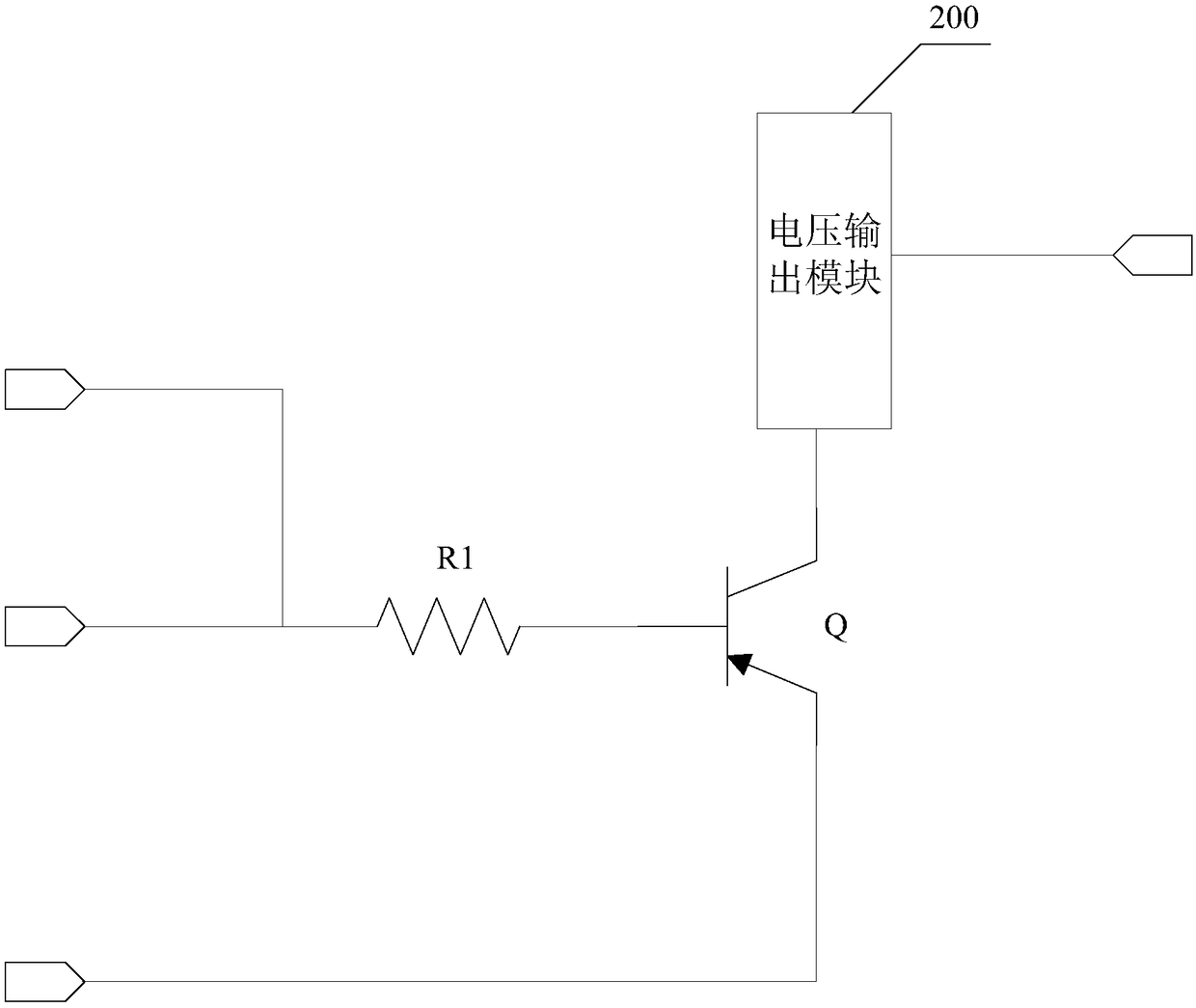 A switch circuit and electronic equipment