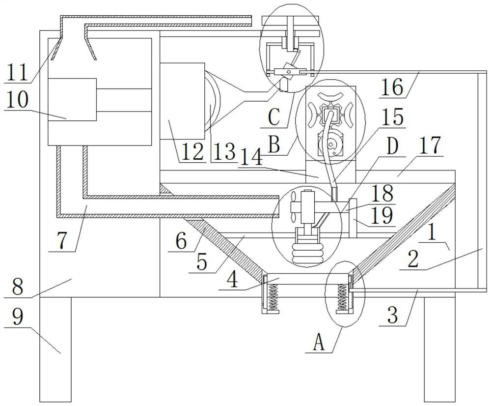 Sleeve-connection type numerical-control machine tool protective device and using method