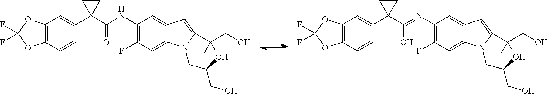 Process of producing cycloalkylcarboxamido-indole compounds