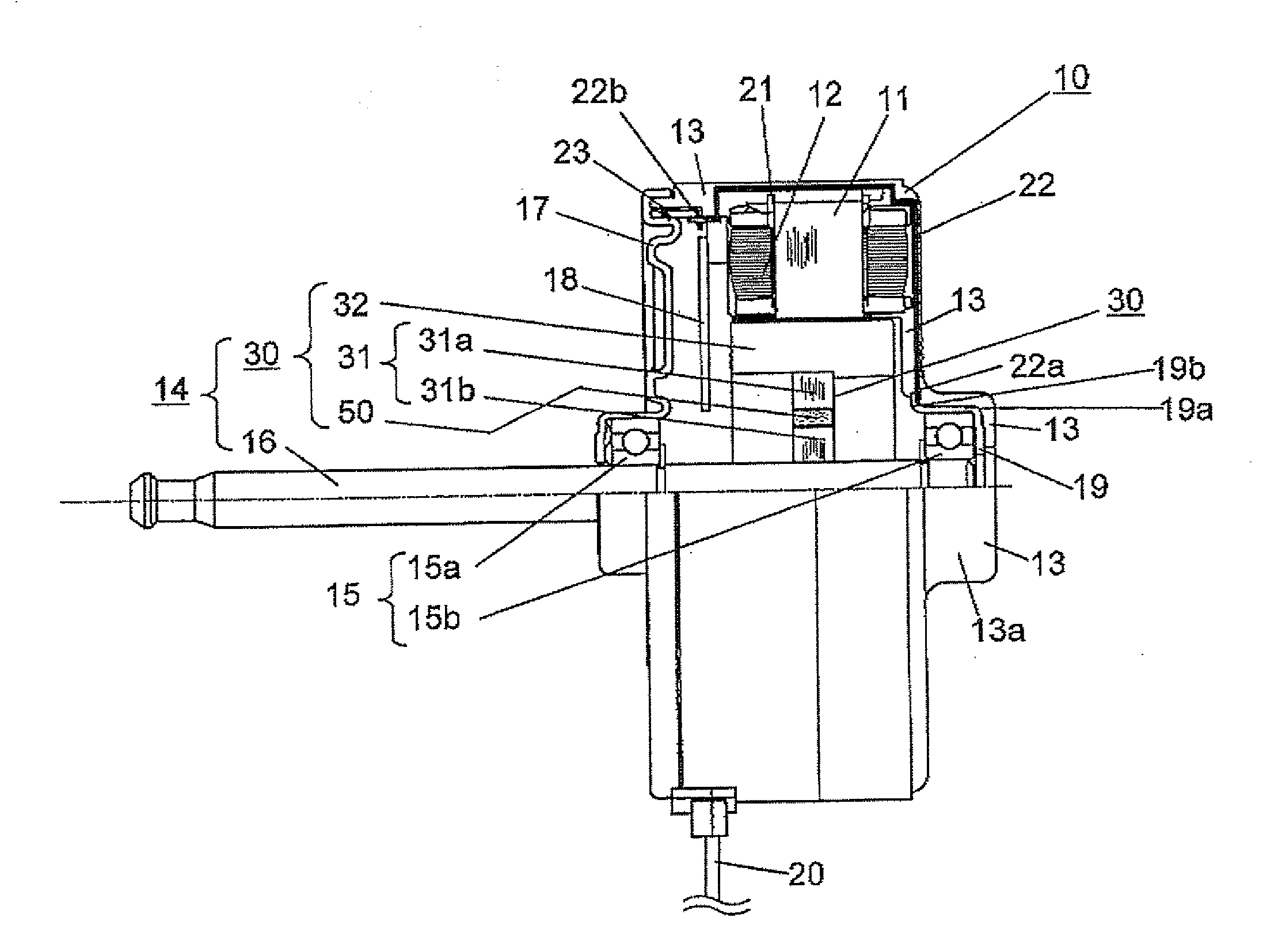 Rolling bearing for inverter-driven motor and inverter-driven motor therewith