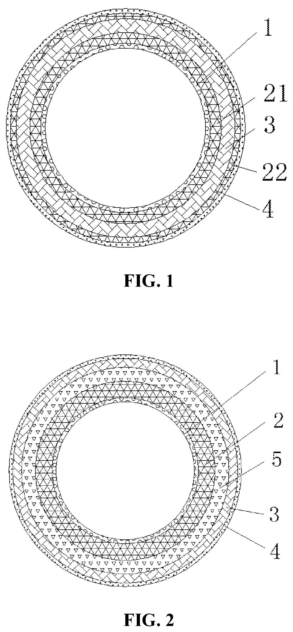 Composite pipe and method for manufacturing the same