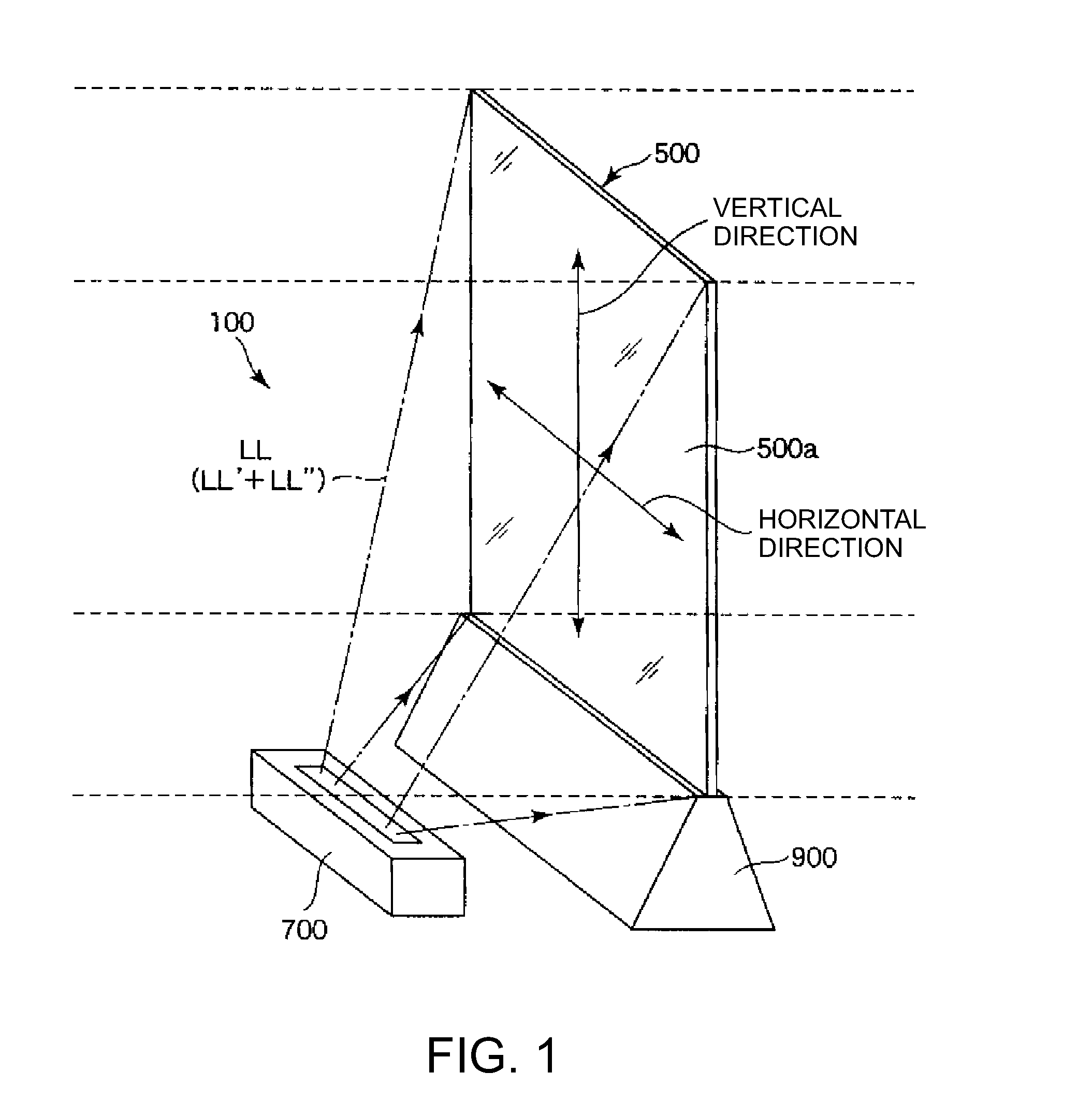 Image forming apparatus and rear projection display apparatus