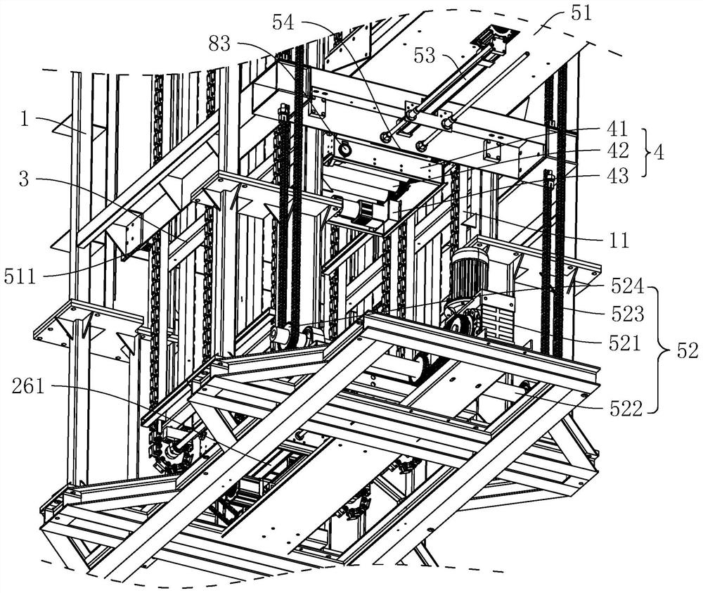 Object lifting and conveying device