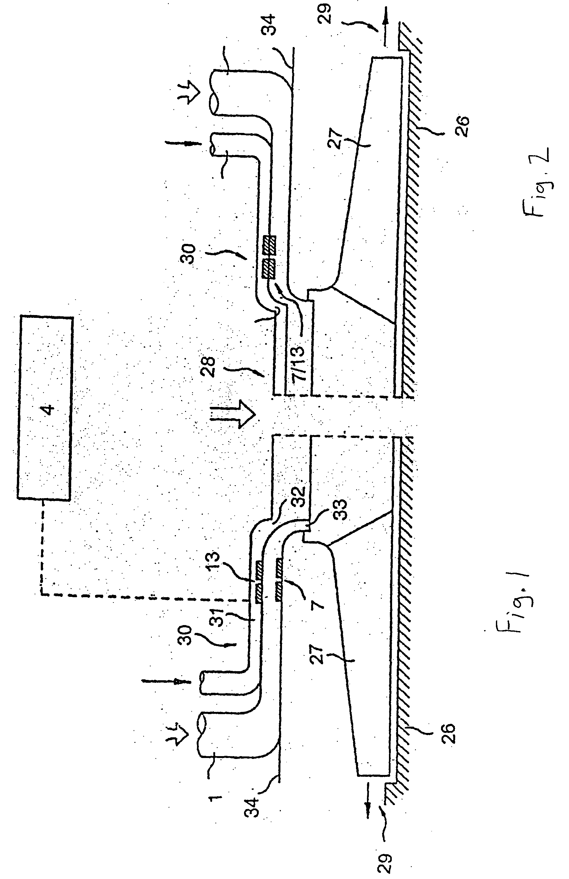 Blower for combustion air