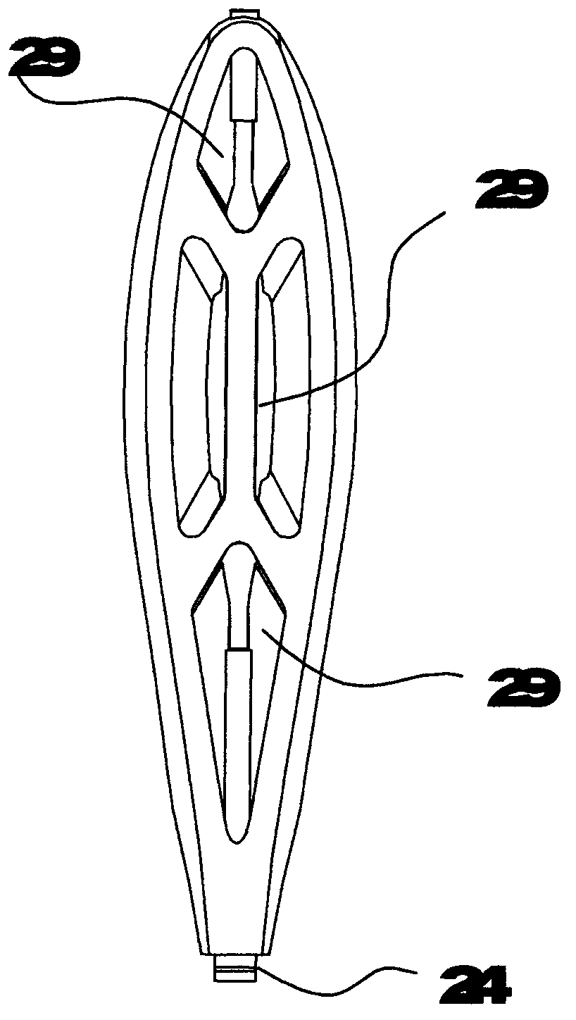 Large-angle light-emitting breathing type heat-radiation LED bulb