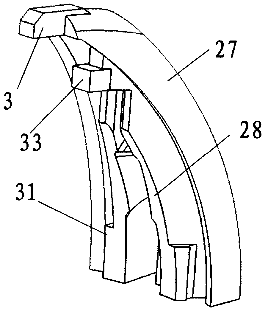 Large-angle light-emitting breathing type heat-radiation LED bulb