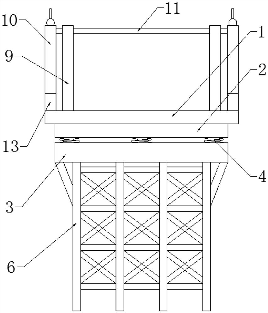 Bridge steel structure and welding method thereof
