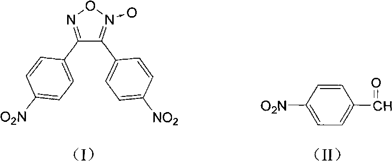 Synthesis method of 3,4-bi(4'-nitrophenyl) oxidized furoxan