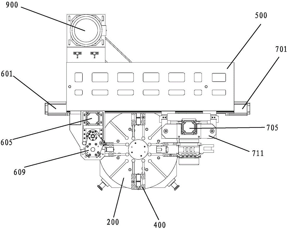 A double-turret double-channel CNC vertical lathe