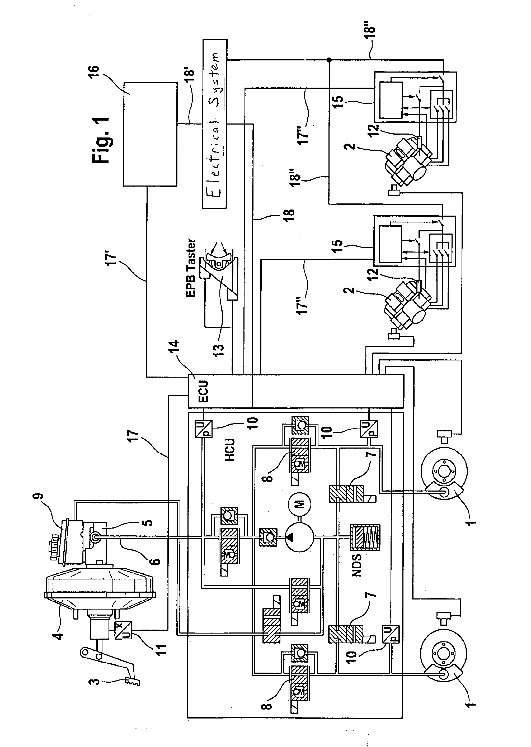 Method for operating a vehicle brake system and vehicle brake system