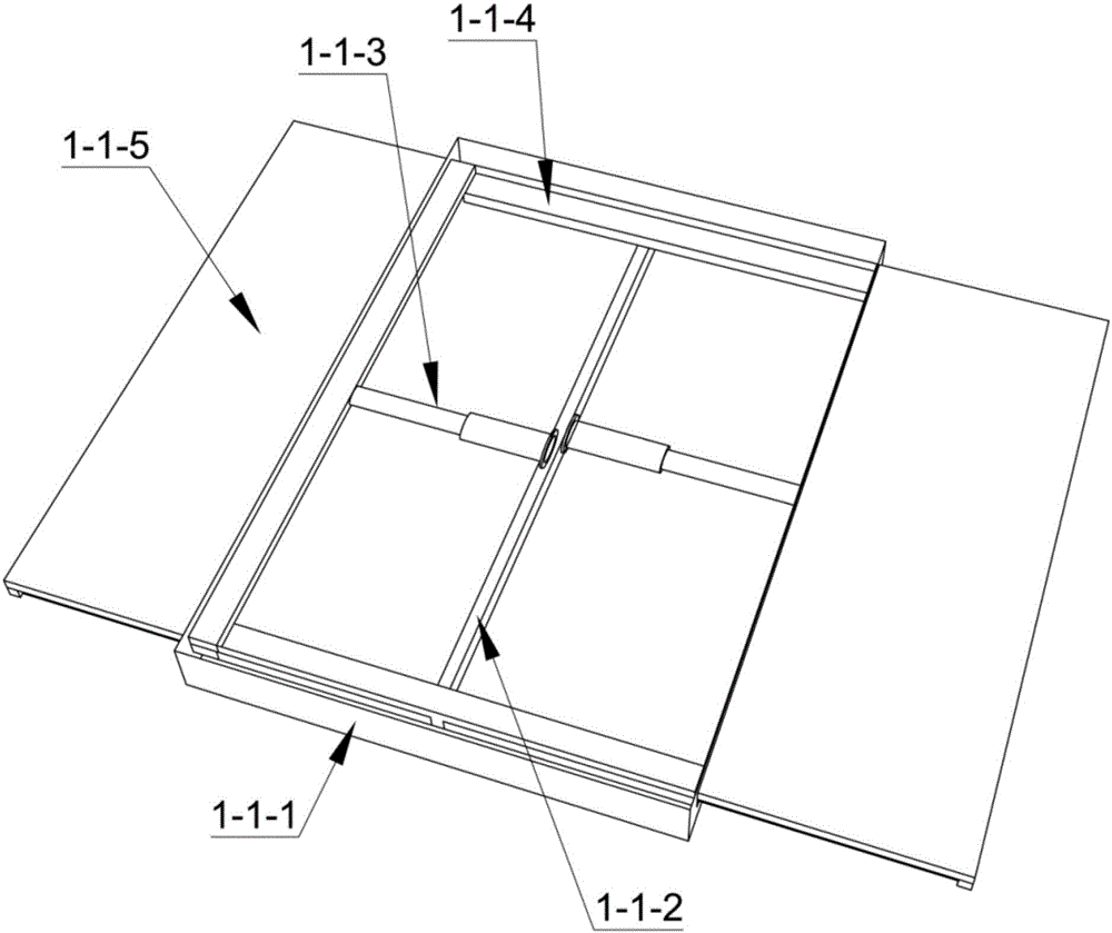 Multi-azimuth regulating type operation platform based on construction field and construction method of multi-azimuth regulating type operation platform