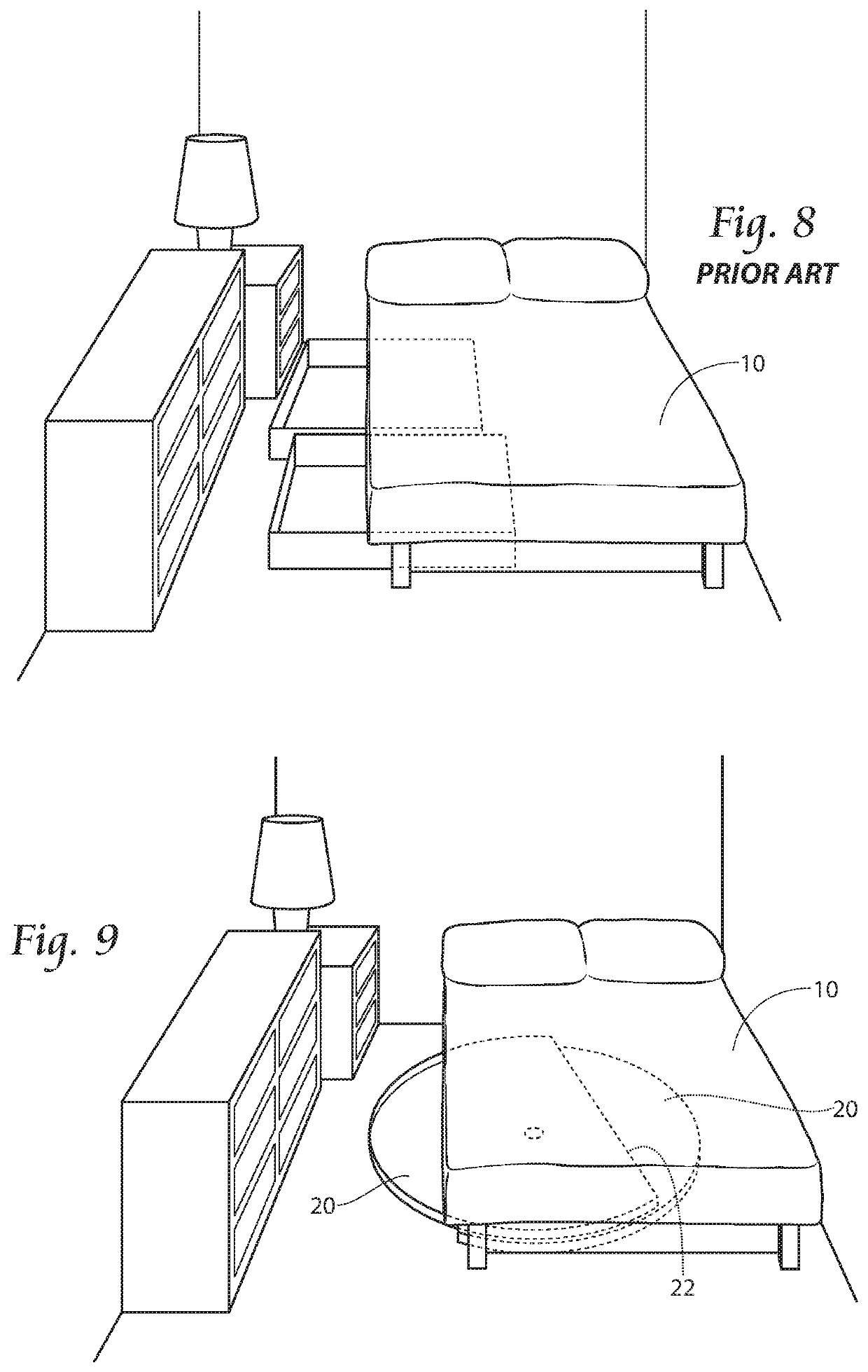 Under-bed storage unit