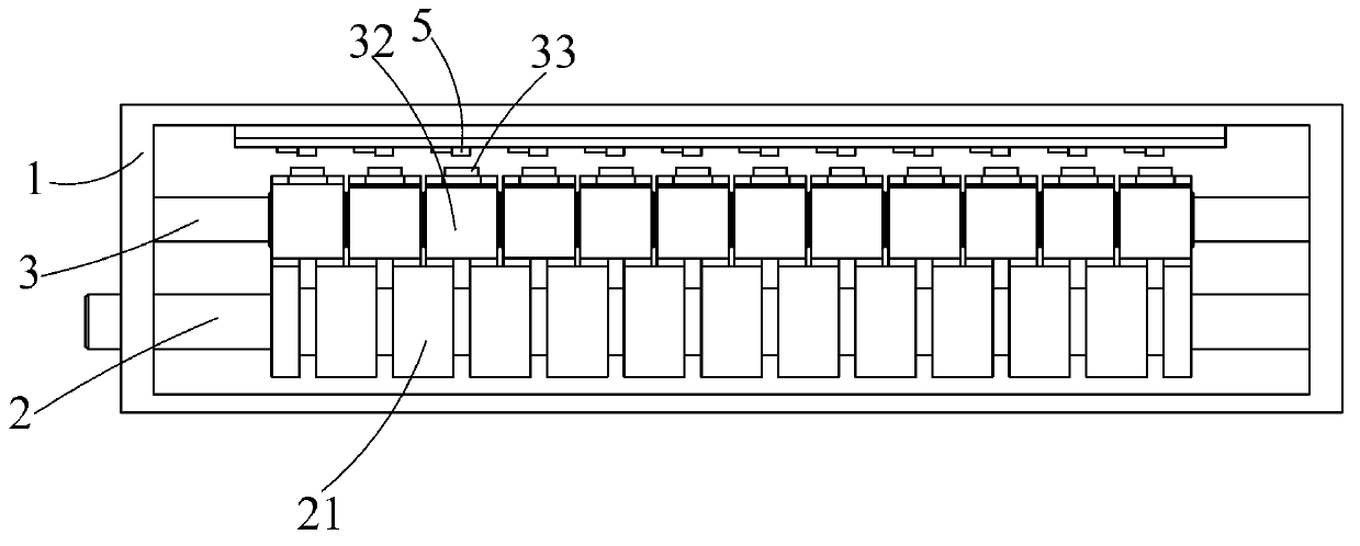 Thickness measurement device for sheet-type medium