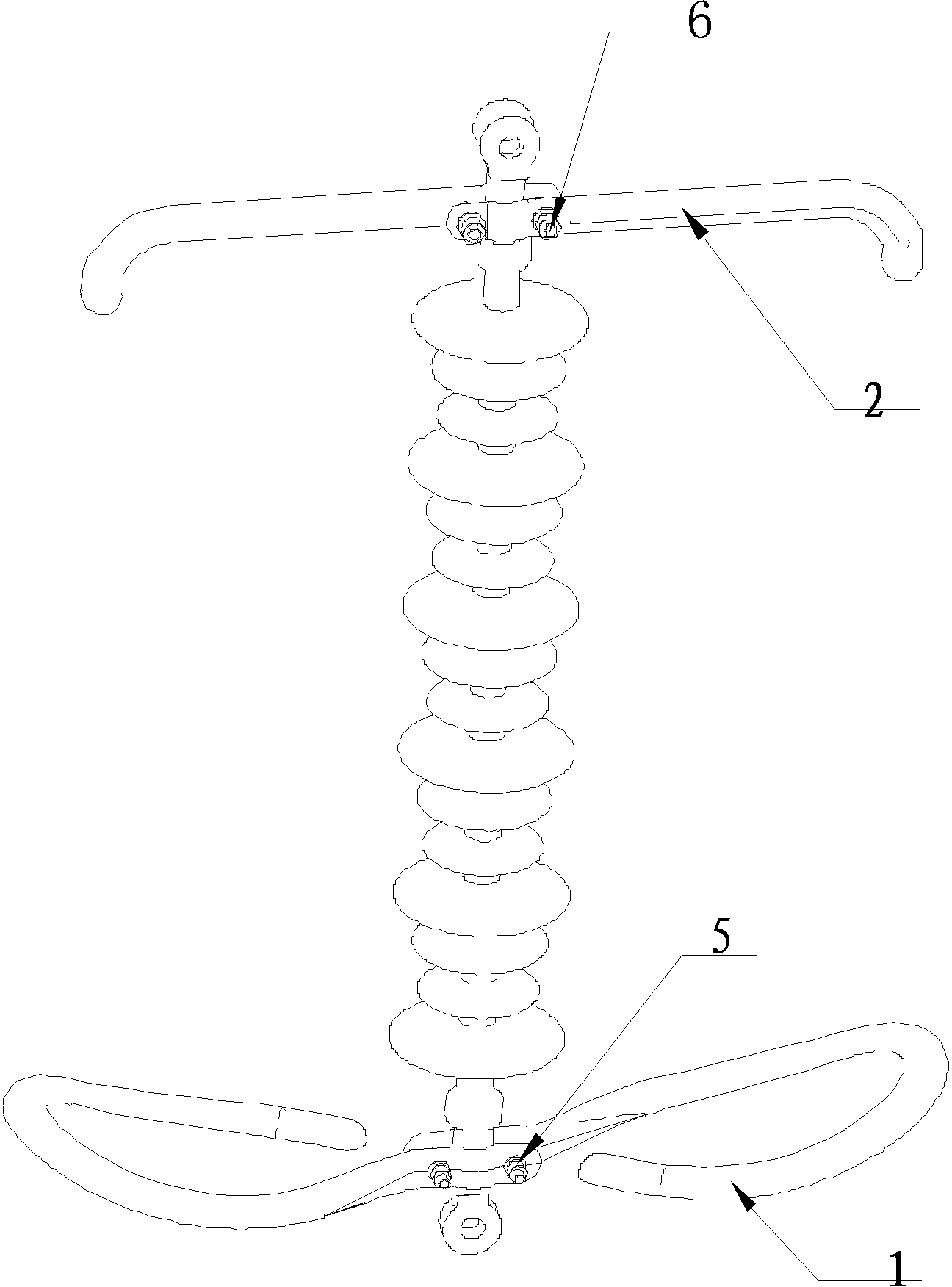 Discharging gap device