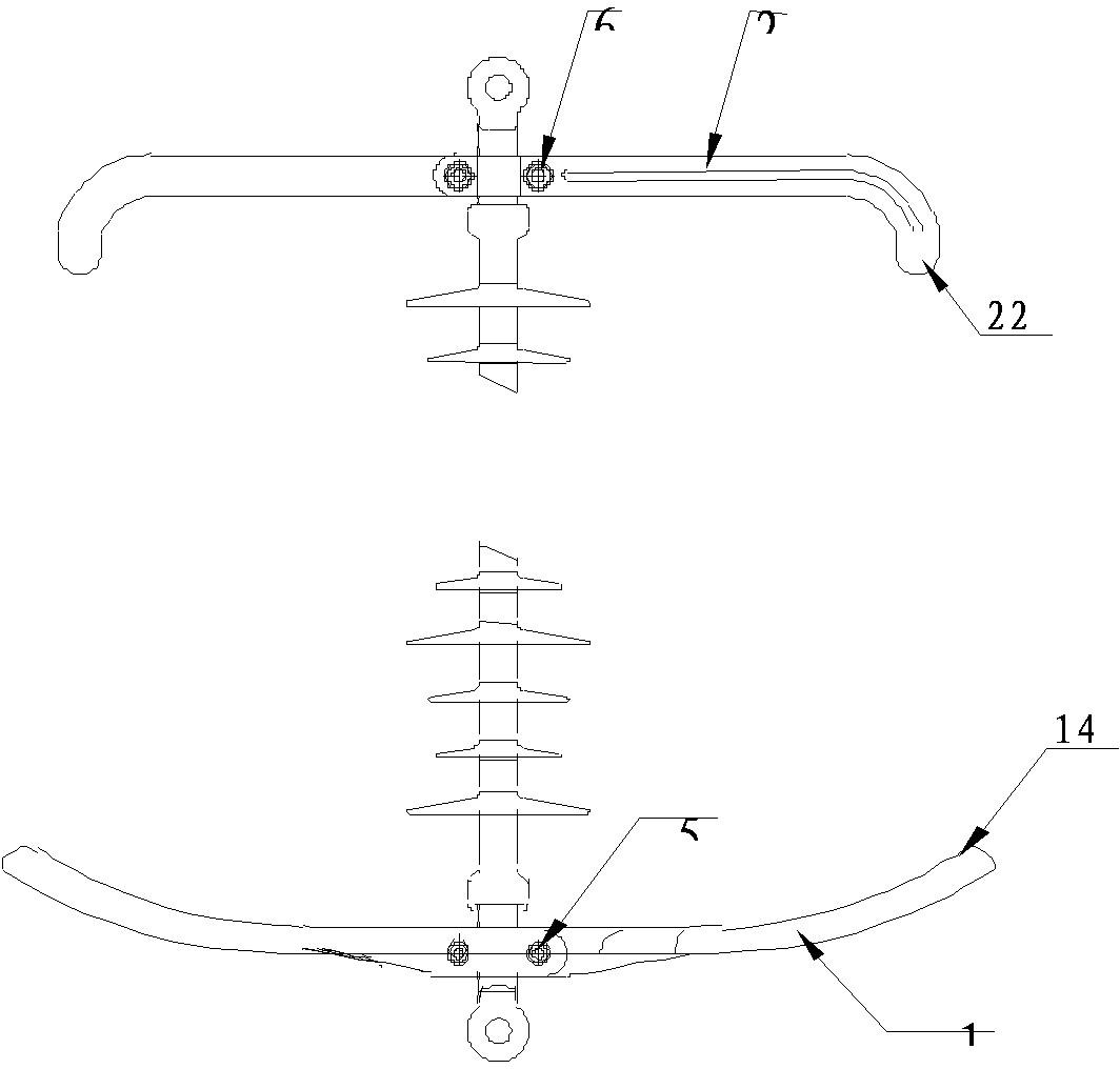 Discharging gap device