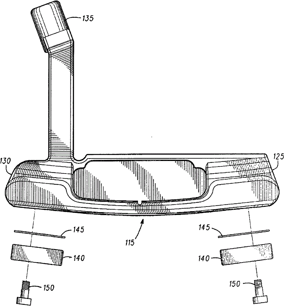 Golf putter heads and manufacture method thereof